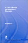 A Critical Realist Perspective of Education - Book