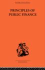Principles of Public Finance - Book