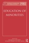 World Yearbook of Education 1981 : Education of Minorities - Book