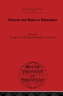 World Yearbook of Education 1966 : Church and State in Education - Book