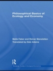 Philosophical Basics of Ecology and Economy - Book