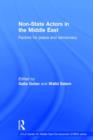Non-State Actors in the Middle East : Factors for Peace and Democracy - Book