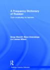 A Frequency Dictionary of Russian : core vocabulary for learners - Book