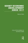 Soviet Economic Development Since 1917 - Book