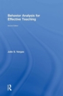 Behavior Analysis for Effective Teaching - Book