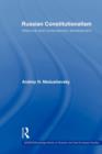 Russian Constitutionalism : Historical and Contemporary Development - Book