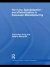 Territory, specialization and globalization in European Manufacturing - Book
