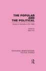 The Popular and the Political - Book