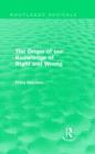 The Origin of Our Knowledge of Right and Wrong (Routledge Revivals) - Book