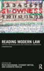 Reading Modern Law : Critical Methodologies and Sovereign Formations - Book