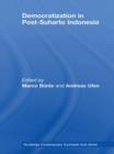 Democratization in Post-Suharto Indonesia - Book