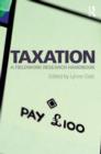 Taxation : A Fieldwork Research Handbook - Book
