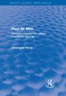 Paul de Man (Routledge Revivals) : Deconstruction and the Critique of Aesthetic Ideology - Book