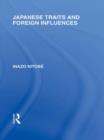 Japanese Traits and Foreign Influences - Book