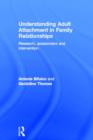Understanding Adult Attachment in Family Relationships : Research, Assessment and Intervention - Book
