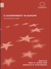 E-government in Europe : Re-booting the State - Book