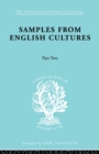 Samples from English Cultures - Book