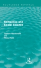 Semantics and Social Science - Book