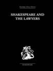 Shakespeare and the Lawyers - Book