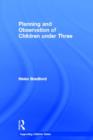 Planning and Observation of Children under Three - Book