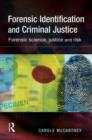 Forensic Identification and Criminal Justice - Book