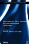 Institutional and Social Innovation for Sustainable Urban Development - Book