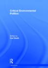 Critical Environmental Politics - Book