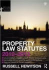 Property Law Statutes 2012-2013 - Book