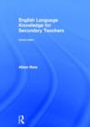 English Language Knowledge for Secondary Teachers - Book