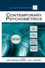 Contemporary Psychometrics - Book