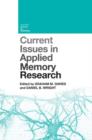 Current Issues in Applied Memory Research - Book