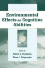 Environmental Effects on Cognitive Abilities - Book