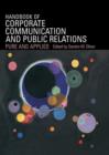A Handbook of Corporate Communication and Public Relations - Book