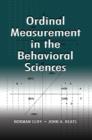 Ordinal Measurement in the Behavioral Sciences - Book