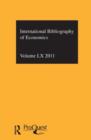 IBSS: Economics: 2011 Vol.60 : International Bibliography of the Social Sciences - Book