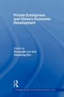 Private Enterprises and China's Economic Development - Book