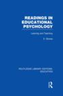 Readings in Educational Psychology - Book