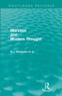 Marxism and Modern Thought - Book