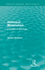 Historical Materialism (Routledge Revivals) : A System of Sociology - Book