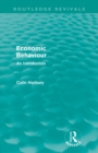 Economic Behaviour (Routledge Revivals) : An Introduction - Book