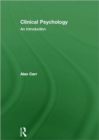 Clinical Psychology : An Introduction - Book