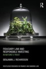 Fiduciary Law and Responsible Investing : In Nature’s trust - Book