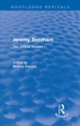 Jeremy Bentham : Ten Critical Essays - Book