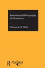IBSS: Economics: 2010 Vol.59 : International Bibliography of the Social Sciences - Book