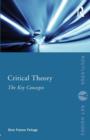 Critical Theory: The Key Concepts - Book