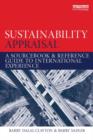 Sustainability Appraisal : A Sourcebook and Reference Guide to International Experience - Book