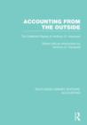 Accounting From the Outside (RLE Accounting) : The Collected Papers of Anthony G. Hopwood - Book