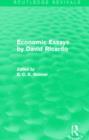 Economic Essays by David Ricardo (Routledge Revivals) - Book