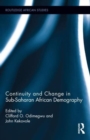 Continuity and Change in Sub-Saharan African Demography - Book
