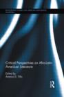 Critical Perspectives on Afro-Latin American Literature - Book